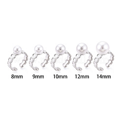 Oval Brass Cuff Ring Settings&nbsp;KK-T076-66P