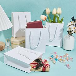 50Pcs Rectangle Cardboard Paper Bags&nbsp;AJEW-NB0007-83