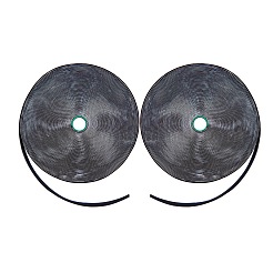 ナイロンマジックテープ  粘着フックとループテープ  ブラック  20mm&nbsp;DIY-BC0001-04B