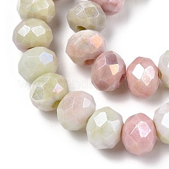 Ombre Effect Dyed Glass Beads Strands&nbsp;GLAA-C023-02-B03