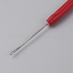 Plastic Crochet Hooks for Hair&nbsp;TOOL-WH0053-30C