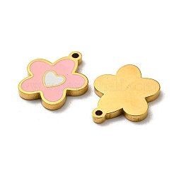 304 Stainless Steel Enamel Charms&nbsp;STAS-L022-017G