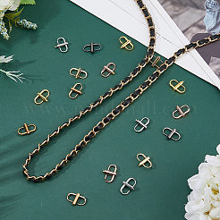 18Pcs 6 Colors Alloy Adjuster Buckles&nbsp;FIND-DC0004-91