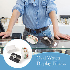 8Pcs 2 Colors Imitation Leather Watch Display Pillows&nbsp;ODIS-TA0001-05