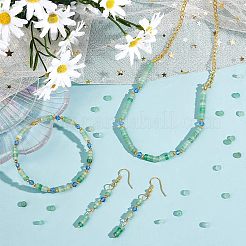 160Pcs 8 Colors Synthetic Turquoise Beads Strands&nbsp;TURQ-NB0001-07