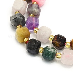 Natural Mixed Gemstone Beads Strands&nbsp;G-I376-D23-01