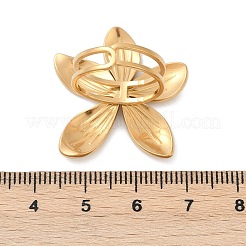 304 Stainless Steel Cuff Rings&nbsp;RJEW-D306-17G