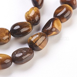 Natural Tiger Eye Beads Strands&nbsp;LS-G-F575-01A
