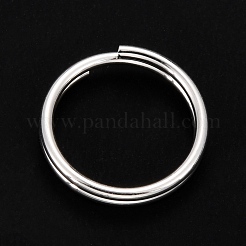 304ステンレススプリットリング  ダブルループ丸カン  銀  12x2mm  内径：10mm  単線：1mm&nbsp;STAS-P223-22S-07
