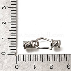 Brass S-Hook Clasps&nbsp;KK-M313-39P