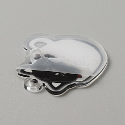 Cute Coffee Cup Cat Acrylic Pendant Keychain&nbsp;FIND-CJC0006-79H