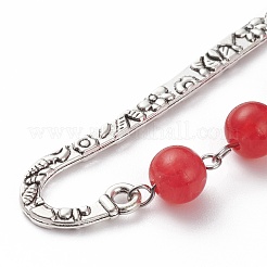 Tibetan Style Alloy Bookmarks for Halloween's Day&nbsp;AJEW-JK00164