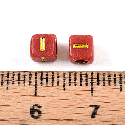Plating Acrylic Beads&nbsp;OACR-N140-01I-I