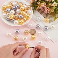 1 Set ABS Plastic Imitation Pearl Beads&nbsp;FIND-PH0009-70