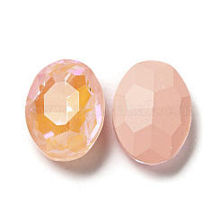 Mocha Fluorescent Style Glass Rhinestone Cabochons&nbsp;GGLA-M005-01B-362MK