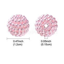 Imitation Pearl Acrylic Beads&nbsp;OACR-FS0001-45H