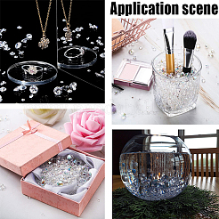 6300Pcs Acrylic Rhinestone Pointed Back Cabochons&nbsp;GACR-SP0001-03B