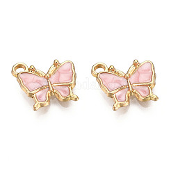 Light Gold Plated Alloy Charms&nbsp;ENAM-T009-03E