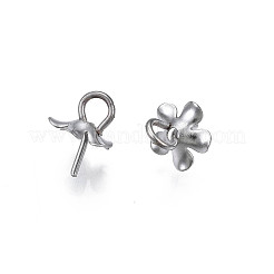 Non-Tarnish 304 Stainless Steel Cup Peg Bails Pendants&nbsp;LS-STAS-S057-53