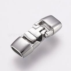 変色しにくい304ステンレススチール製の折りたたみ式留め具  ステンレス鋼色  25x9.5x7mm  穴：3x7mm&nbsp;STAS-F122-32P