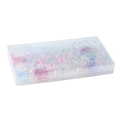 60Pcs 10 Colors Baking Paint Glass Beads&nbsp;GLAA-FS0002-01