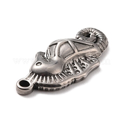 Non-Tarnish 304 Stainless Steel Pendants Rhinestone Settings&nbsp;STAS-B024-83P