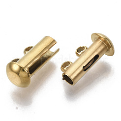 201 Stainless Steel Slide Lock Clasps&nbsp;X-STAS-S079-157G