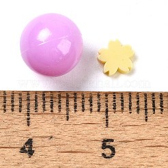 手作り樹脂クレイカボション  ラウンド  ラウンド  3-8x1-8x1-8mm&nbsp;CLAY-Q004-12A