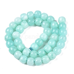 Dyed Natural White Jade Beads Strands&nbsp;G-T138-S09