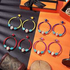 Glass Seed Beads Stud Earring&nbsp;EJEW-JE05982