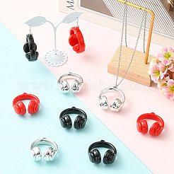 12Pcs 3 Colors Opaque Acrylic Pendants&nbsp;SACR-FS0001-52
