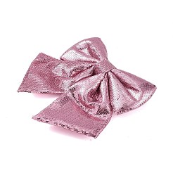 Christmas Plastic Sequin Big Bowknot Pendant Decorations&nbsp;AJEW-S088-04C