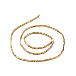 Electroplated Non-magnetic Synthetic Hematite Beads Strands&nbsp;G-G862-03I