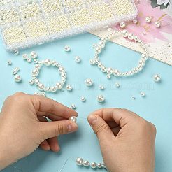 DIY Imitation Pearl Bracelet Making Kit&nbsp;DIY-YW0008-13