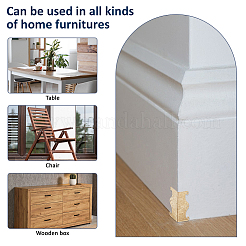 Brass Box Corner Protectors&nbsp;AJEW-WH0752-738G