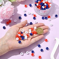 600Pcs 3 Colors Opaque Plastic Beads&nbsp;KY-FS0001-39