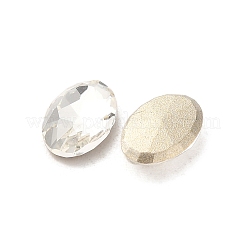 Glass Rhinestone Cabochons&nbsp;RGLA-P037-08B-001