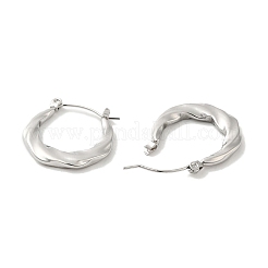 Non-Tarnish 304 Stainless Steel Hoop Earrings for Women&nbsp;LS-EJEW-G364-02P