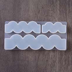 DIYキャンドルシリコンモールド  キャンドル作り用  ツイスト  15x6.7x2.1cm  内径：5.4~14x2.3~3.3のCM&nbsp;SIL-Z020-02D