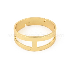 Blank Brass Finger Ring Band&nbsp;KK-A272-12G