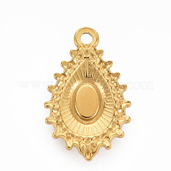 304 Stainless Steel Pendants&nbsp;STAS-N087-41F