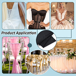 Polyester Mesh Fabric&nbsp;DIY-WH0698-014A-01