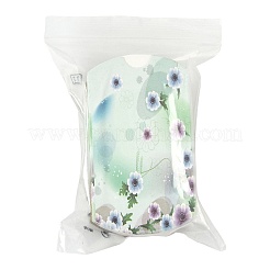 30Pcs 2 Styles Flower Printed Paper Pillow Gift Boxes&nbsp;CON-FS0001-21B