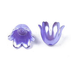 Spray Paint ABS Plastic Imitation Pearl Beads&nbsp;X-MACR-N013-001A