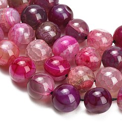 Natural Dragon Veins Agate Beads Strands&nbsp;GG-L001-L01-01C