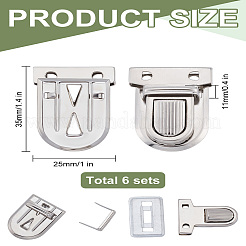 Iron Purse Push Lock Sets&nbsp;IFIN-LP0001-24