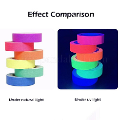 Fluorescent UV Cotton Cloth Tape&nbsp;AJEW-S042-01