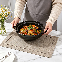 8Pcs Polyester Placemats&nbsp;AJEW-WA0005-05