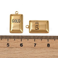 304 Stainless Steel Pendants&nbsp;STAS-L290-43G