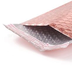 レーザーフィルムパッケージバッグ  バブルメーラー  パッド入り封筒  長方形  桃パフ  24x15x0.6cm&nbsp;OPC-P003-01B-09